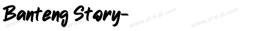 Banteng Story字体转换